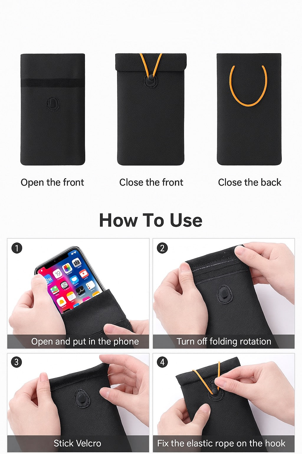Privacy Faraday Pouch – Signal Blocker for Everyday Use