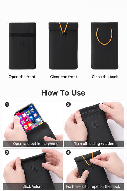 Privacy Faraday Pouch – Signal Blocker for Everyday Use